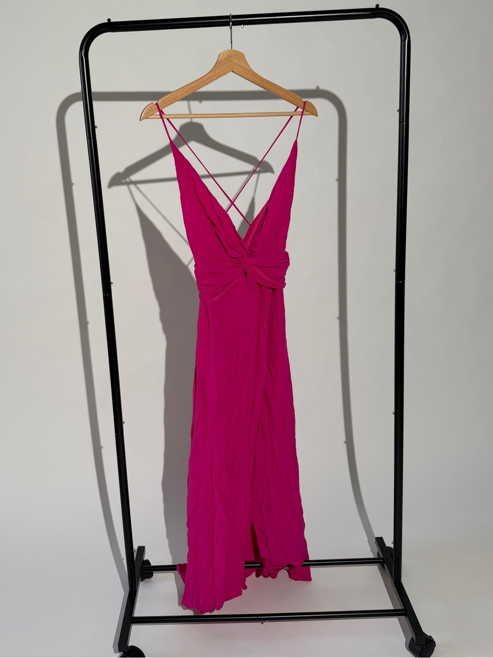 NWT Zara hot pink dress size small